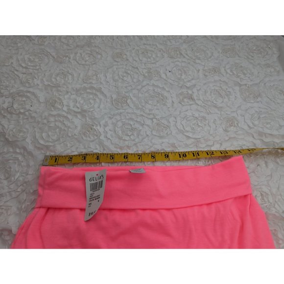 DELIAS NEW hot‎ pink mini skirt stretchy - Picture 4 of 5